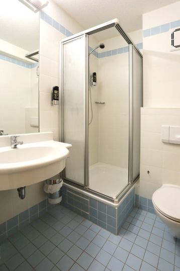 Koupelna apartmánu - ubytování Šumava